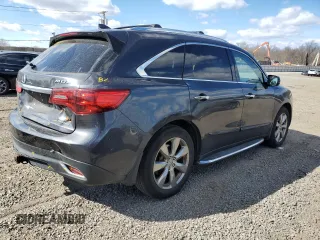 2016 Acura MDX w/Advance with VIN 5FRYD4H99GB017116, listed as a Copart auction lot 47207205 with 127,226 mi miles and Salvage Title. Bid and sale history available at carsss.com. Image 3.