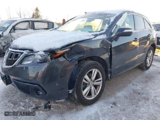 2014 Acura RDX Tech Pkg with VIN 5J8TB4H52EL004282, listed as a IAAI auction lot 41218520 with 107,286 mi miles. Bid and sale history available at carsss.com. Image 2.