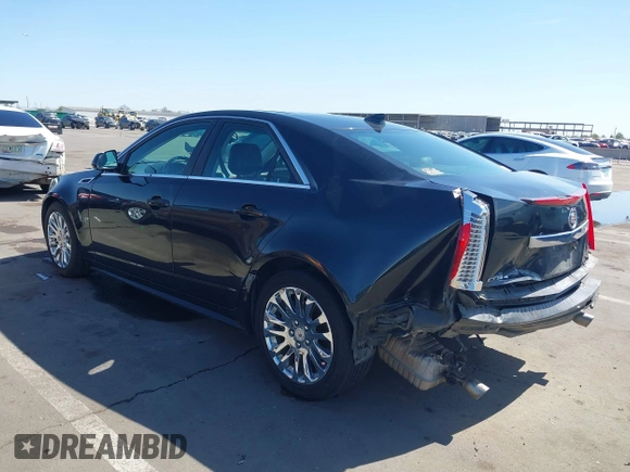 2011 Cadillac CTS Premium with VIN 1G6DS5ED7B0112191, listed as a IAAI auction lot 42110914 with 186,200 mi miles. Bid and sale history available at carsss.com. Image 3.