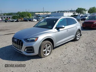 2021 Audi Q5 Premium with VIN WA1AAAFY7M2133167, listed as a IAAI auction lot 42658671 with 62,020 mi miles and . Bid and sale history available at DreamBid. Image 2.