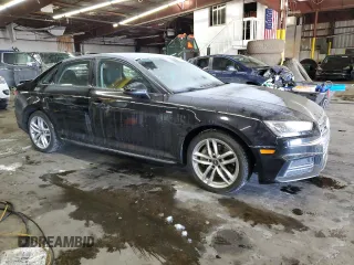 2017 Audi A4 Season of Audi Premium with VIN WAUDNAF42HN047495, listed as a Copart auction lot 41769645 with 104,206 mi miles and Salvage Title. Bid and sale history available at carsss.com. Image 4.