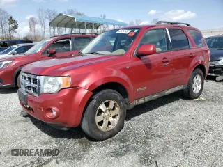 2008 Ford Escape Limited with VIN 1FMCU94108KA13979, listed as a Copart auction lot 49414145 with 93,269 mi miles and Salvage Title. Bid and sale history available at carsss.com. Image 1.