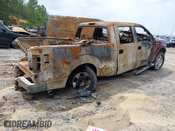 2013 Ford F-150 XL with VIN 1FTFW1EF8DFD13053, listed as a IAAI auction lot 41925557 with Not provided miles and . Bid and sale history available at DreamBid. Image 4.
