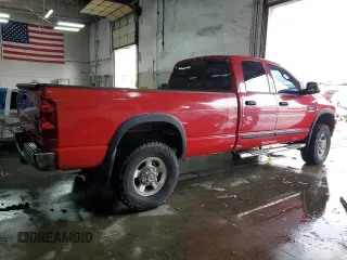 2007 Dodge Ram 2500 SLT with VIN 3D7KS28A27G850462, listed as a Copart auction lot 41455895 with 137,348 mi miles and Salvage Title. Bid and sale history available at carsss.com. Image 3.
