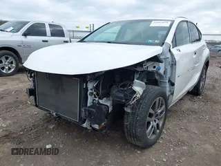 2016 Lexus NX 200t with VIN JTJBARBZ4G2082283, listed as a IAAI auction lot 42033030 with 99,575 mi miles. Bid and sale history available at carsss.com. Image 6.