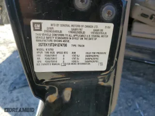 2004 GMC Sierra 1500 SLT with VIN 2GTEK19T241274796, listed as a Copart auction lot 48569795 with 337,179 mi miles and Salvage Title. Bid and sale history available at carsss.com. Image 12.