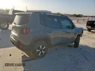 2022 Jeep Renegade Trailhawk with VIN ZACNJDC19NPN63173, listed as a Copart auction lot 52778065 with 18,988 mi miles and Salvage Title. Bid and sale history available at DreamBid. Image 3.