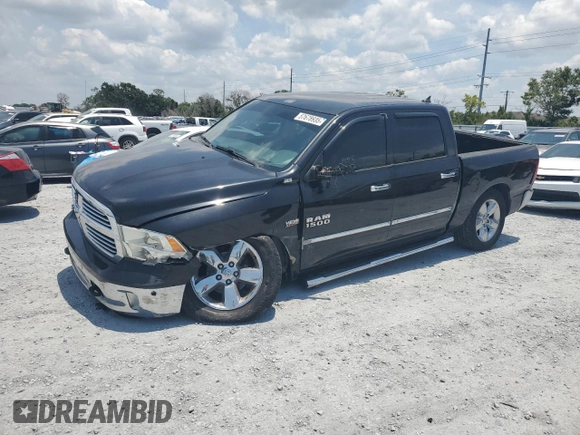 2015 Ram 1500 Big Horn with VIN 1C6RR7LT2FS724529, listed as a Copart auction lot 57678935 with 149,783 mi miles and Clean title. Bid and sale history available at DreamBid. Image 1.
