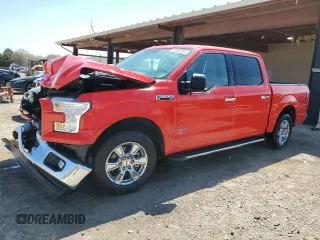 2017 Ford F-150 XL with VIN 1FTEW1CP3HKC51243, listed as a Copart auction lot 50469145 with 75,598 mi miles and Salvage Title. Bid and sale history available at carsss.com. Image 1.