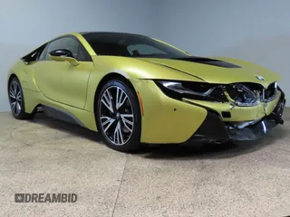 2017 BMW i8 with VIN WBY2Z2C31HV676809, listed as a Copart auction lot 79545994 with 53,409 mi miles and Salvage Title. Bid and sale history available at carsss.com. Image 1.