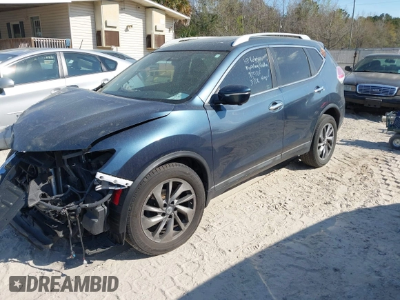 2014 Nissan Rogue SV with VIN 5N1AT2MT4EC778685, listed as a IAAI auction lot 41897568 with 135,922 mi miles and . Bid and sale history available at carsss.com. Image 2.