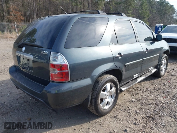 2004 Acura MDX with VIN 2HNYD18204H562124, listed as a IAAI auction lot 41453903 with 146,999 mi miles. Bid and sale history available at carsss.com. Image 4.