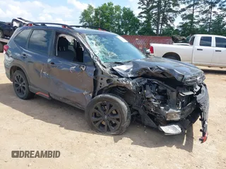 2024 Subaru Forester Special Sports z VIN JF2SKAGC9RH421742, wystawiony jako IAAI lot #42092100 z przebiegiem 24 750 mil mil oraz . Historia ofert i sprzedaży dostępna na DreamBid. Obrazek 1.