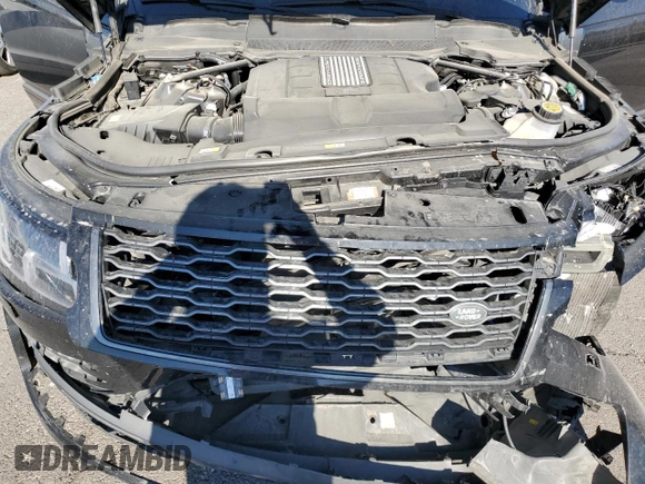 2021 Land Rover Range Rover P525 Westminster с VIN SALGS2SE9MA425948, выставлен на аукционе Copart как лот 74273934 с пробегом 62 059 миль миль и Списание • Salvage title. История ставок и продаж доступна на DreamBid. Изображение 12.