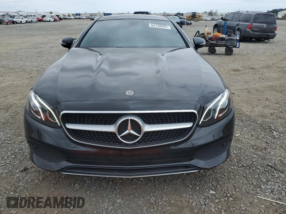 2018 Mercedes-Benz E 400 z VIN WDD1J6FB2JF022938, wystawiony jako Copart lot #54758505 z przebiegiem 55 392 mil mil oraz Szkoda całkowita • Salvage title. Historia ofert i sprzedaży dostępna na DreamBid. Obrazek 5.