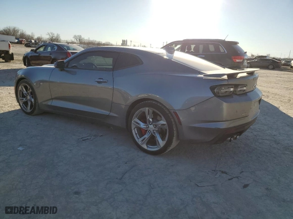 2021 Chevrolet Camaro 2SS with VIN 1G1FH1R75M0135787, listed as a Copart auction lot 47257455 with 16,918 mi miles and Salvage Title. Bid and sale history available at carsss.com. Image 2.