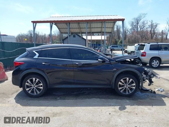 2017 Infiniti QX30 Premium with VIN SJKCH5CR7HA022688, listed as a IAAI auction lot 41883348 with 87,419 mi miles and . Bid and sale history available at DreamBid. Image 14.