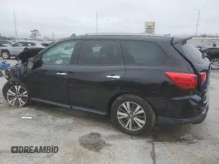 2018 Nissan Pathfinder SV with VIN 5N1DR2MN6JC636152, listed as a Copart auction lot 45975665 with 0 mi miles and Salvage Title. Bid and sale history available at carsss.com. Image 2.