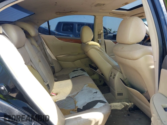2005 Lexus ES 350 with VIN JTHBA30G855055793, listed as a IAAI auction lot 42219253 with 313,449 mi miles and . Bid and sale history available at DreamBid. Image 8.