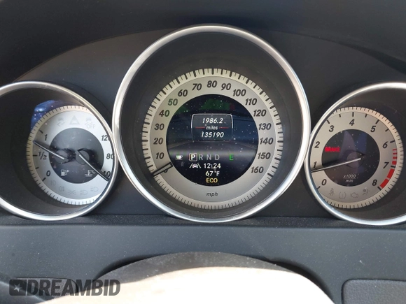 2013 Mercedes-Benz C-Class C 300 Sport with VIN WDDGF8AB7DG100594, listed as a IAAI auction lot 42108135 with 135,190 mi miles. Bid and sale history available at carsss.com. Image 7.