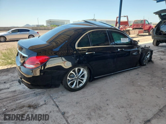 2018 Mercedes-Benz C 300 with VIN 55SWF4JB1JU263552, listed as a Copart auction lot 60669275 with Not provided miles and Non repairable. Bid and sale history available at DreamBid. Image 3.