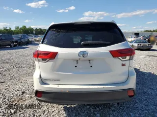 2018 Toyota Highlander LE with VIN 5TDZARFH4JS033748, listed as a Copart auction lot 55203825 with Not provided miles and Salvage title. Bid and sale history available at DreamBid. Image 6.