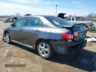 2011 Toyota Corolla L with VIN 2T1BU4EE2BC698659, listed as a IAAI auction lot 41883363 with 191,298 mi miles. Bid and sale history available at carsss.com. Image 3.