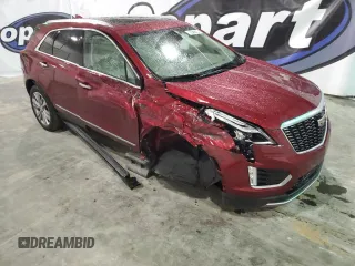 2024 Cadillac XT5 FWD Premium Luxury with VIN 1GYKNCRSXRZ728198, listed as a Copart auction lot 82417294 with 14,163 mi miles and Clean Title. Bid and sale history available at carsss.com. Image 4.