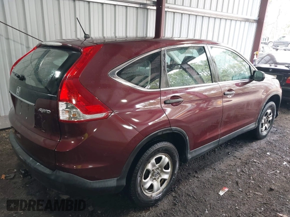 2014 Honda CR-V LX with VIN 5J6RM4H33EL012631, listed as a IAAI auction lot 41864731 with 157,139 mi miles. Bid and sale history available at carsss.com. Image 4.