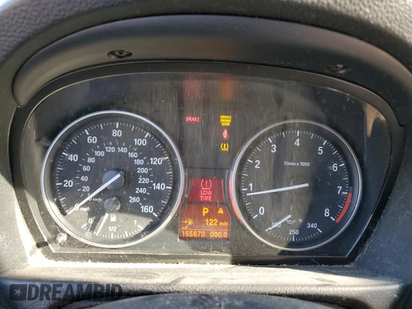 2009 BMW 3 Series 328i with VIN WBAWV13539P121566, listed as a Copart auction lot 42957385 with 155,670 mi miles and Salvage Title. Bid and sale history available at carsss.com. Image 9.