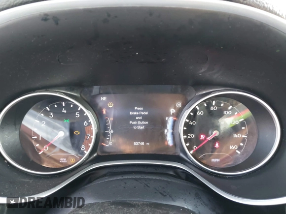 2019 Jeep Compass Limited with VIN 3C4NJDCB7KT622852, listed as a IAAI auction lot 42200945 with 53,746 mi miles and . Bid and sale history available at DreamBid. Image 7.
