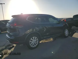 2018 Nissan Rogue SV with VIN KNMAT2MT8JP586631, listed as a Copart auction lot 50012505 with 59,698 mi miles and Salvage Title. Bid and sale history available at carsss.com. Image 3.