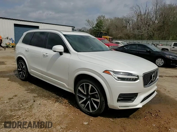 2020 Volvo XC90 Momentum with VIN YV4A22PK9L1618947, listed as a Copart auction lot 48024675 with 92,206 mi miles and Salvage Title. Bid and sale history available at carsss.com. Image 14.