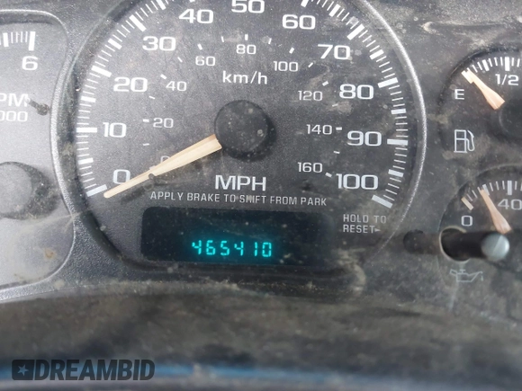 2002 Chevrolet Suburban LS with VIN 3GNEC16Z12G341471, listed as a IAAI auction lot 41458266 with 465,410 mi miles. Bid and sale history available at carsss.com. Image 7.