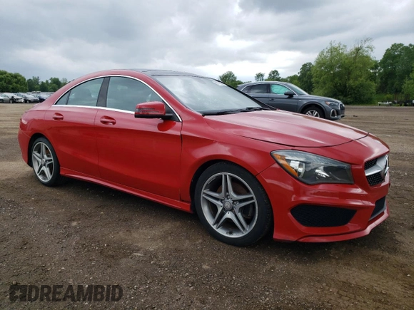 2014 Mercedes-Benz CLA 250 with VIN WDDSJ4EB7EN043189, listed as a Copart auction lot 61179265 with 152,180 mi miles and Clean title. Bid and sale history available at DreamBid. Image 4.