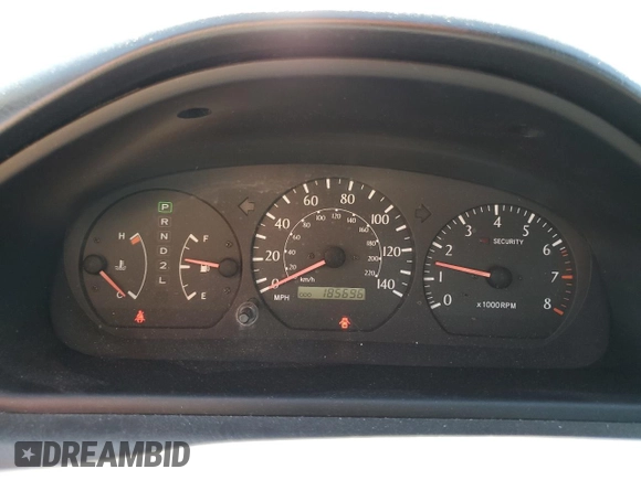 2001 Toyota Solara SE with VIN 2T1FF22PX1C470137, listed as a Copart auction lot 74852164 with 185,696 mi miles and Salvage Title. Bid and sale history available at DreamBid. Image 9.