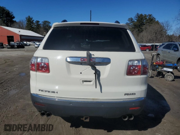 2010 GMC Acadia SLT2 with VIN 1GKLVNED1AJ128030, listed as a Copart auction lot 47413705 with 111,565 mi miles and Clean Title. Bid and sale history available at DreamBid. Image 6.
