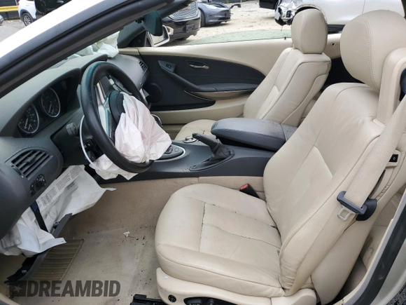 2004 BMW 6 Series 645Ci with VIN WBAEK73414B320149, listed as a Copart auction lot 70424584 with 55,872 mi miles and Salvage Title. Bid and sale history available at carsss.com. Image 7.