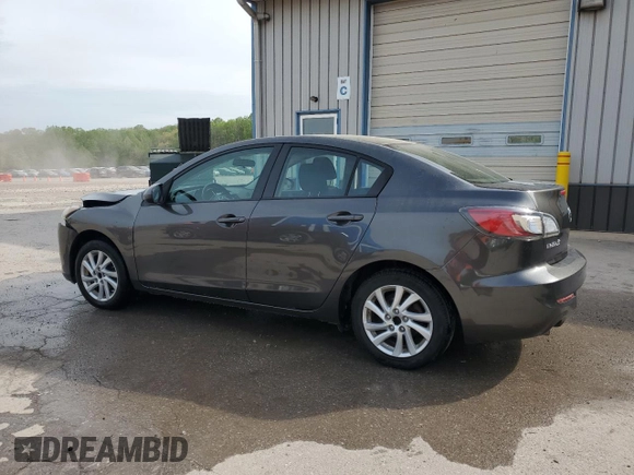 2012 Mazda 3 i Touring with VIN JM1BL1V85C1663227, listed as a Copart auction lot 54205695 with 132,990 mi miles and Salvage title. Bid and sale history available at DreamBid. Image 2.