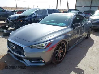 2018 Infiniti Q60 Luxe with VIN JN1EV7EK6JM341569, listed as a IAAI auction lot 41740997 with 126,711 mi miles and . Bid and sale history available at carsss.com. Image 17.
