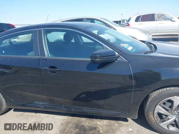 2020 Honda Civic LX with VIN 2HGFC2F67LH574850, listed as a IAAI auction lot 40429352 with 41,063 mi miles and . Bid and sale history available at DreamBid. Image 13.