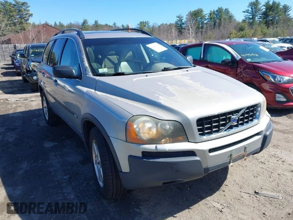 2005 Volvo XC90 with VIN YV1CZ592851158375, listed as a IAAI auction lot 41952087 with 183,797 mi miles. Bid and sale history available at carsss.com. Image 1.