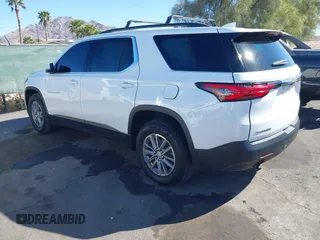 2023 Chevrolet Traverse LT Cloth with VIN 1GNERGKW4PJ130588, listed as a IAAI auction lot 41883308 with 78,792 mi miles and . Bid and sale history available at DreamBid. Image 3.