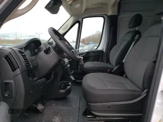 2023 Ram ProMaster Cargo with VIN 3C6MRVJG6PE506893, listed as a Copart auction lot 43593904 with 15,978 mi miles and Salvage Title. Bid and sale history available at DreamBid. Image 7.