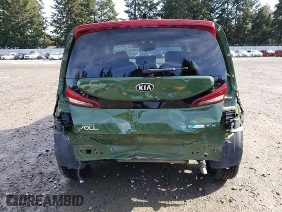 2020 Kia Soul EX with VIN KNDJ33AU9L7115674, listed as a Copart auction lot 47182105 with 53,042 mi miles and Salvage Title. Bid and sale history available at carsss.com. Image 6.