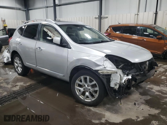 2011 Nissan Rogue S z VIN JN8AS5MV5BW672030, wystawiony jako Copart lot #55391725 z przebiegiem 86 215 mil mil oraz Szkoda całkowita • Salvage title. Historia ofert i sprzedaży dostępna na DreamBid. Obrazek 4.