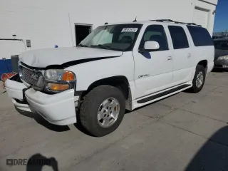 2005 GMC Yukon XL Denali with VIN 1GKFK66U95J241045, listed as a Copart auction lot 59167474 with 0 mi miles and Salvage Title. Bid and sale history available at carsss.com. Image 1.