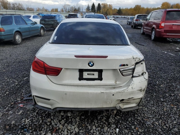 2018 BMW M4 z VIN WBS4Z9C54JEA24482, wystawiony jako Copart lot #82237014 z przebiegiem 71 361 mil mil oraz Szkoda całkowita • Salvage title. Historia ofert i sprzedaży dostępna na DreamBid. Obrazek 6.