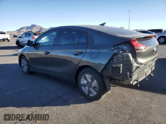 2022 Hyundai Ioniq Blue with VIN KMHC65LC2NU281311, listed as a Copart auction lot 44138945 with 58,466 mi miles and Salvage title. Bid and sale history available at DreamBid. Image 2.