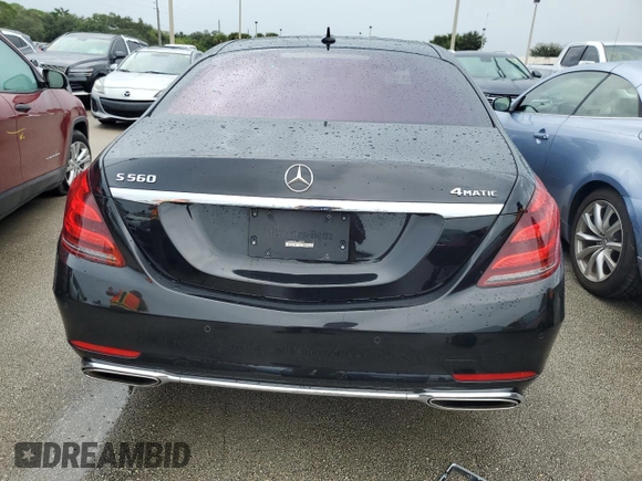 2020 Mercedes-Benz S S 560 with VIN WDDUG8GB8LA490596, listed as a Copart auction lot 73997774 with Not Provided miles and Non Repairable. Bid and sale history available at carsss.com. Image 6.